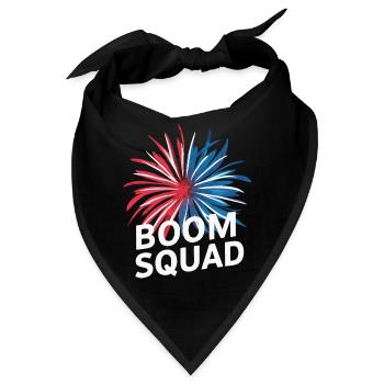 Pyrotechniker Feuerwerk Pyrotechnik - Bandana - Schwarz - Vorne