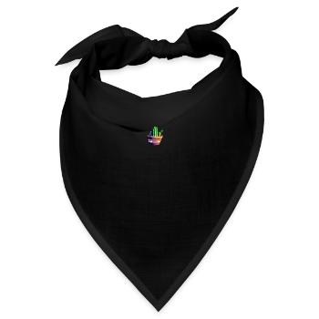 Kaktus Pflanze Botanik Artenvielfalt - Bandana - Schwarz - Vorne