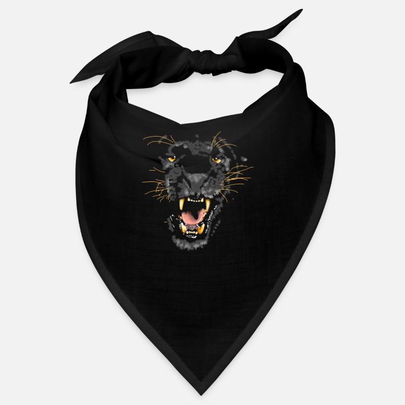 Panter - Bandana - Schwarz