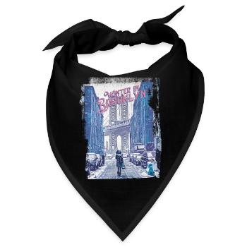 WINTER IN BROOKLYN - Bandana - Schwarz - Vorne