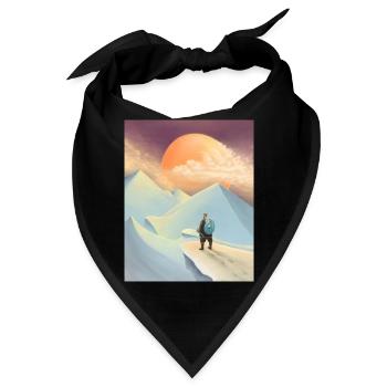 Thor geht nach Jotunheim - Bandana - Schwarz - Vorne