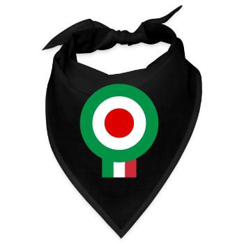 Italia - Bandana - Schwarz - Vorne