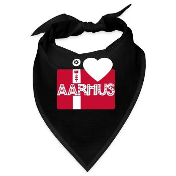 Aarhus - Bandana - Schwarz - Vorne