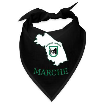 Marken - Bandana - Schwarz - Vorne