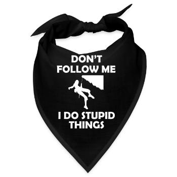 climbing - Bandana - Schwarz - Vorne