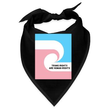 Trans - Bandana - Schwarz - Vorne