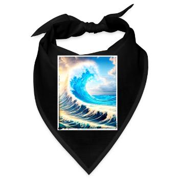 Perfect Wave #002f - Bandana - Schwarz - Vorne