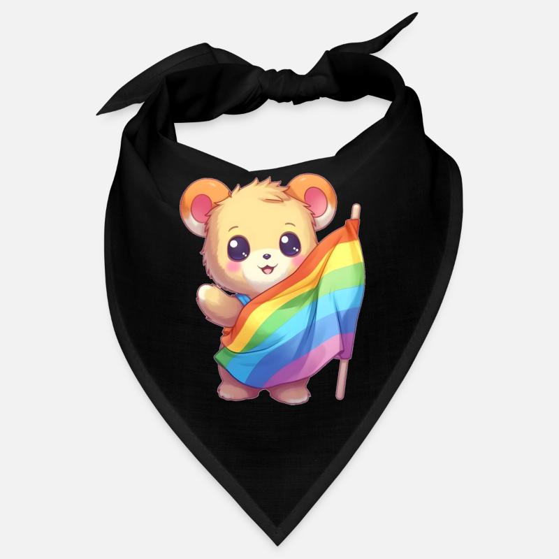 Love is a Bear Necessity Bandana