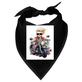 Junior Biker 2 - Bandana - Schwarz - Vorne