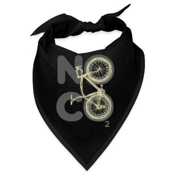 No CO2 - Bandana - Schwarz - Vorne