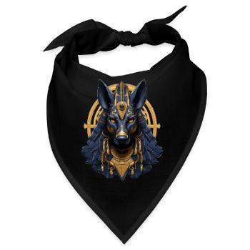 Ägypten Ägypten Isis Pharaonen Pharaonen Pyramide Afrika - Bandana - Schwarz - Vorne