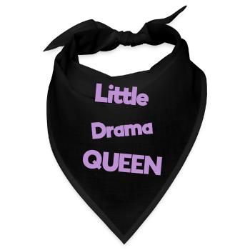 babysprüche - Bandana - Schwarz - Vorne