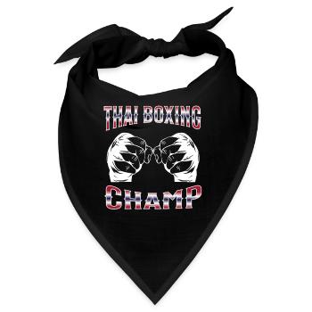 Muay Thai Boxing Muay Thai - Bandana - Schwarz - Vorne