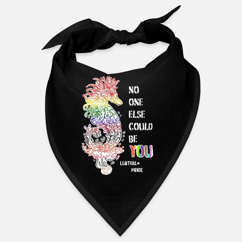 Stolzes LGBTQIA+ Seepferdchen Bandana