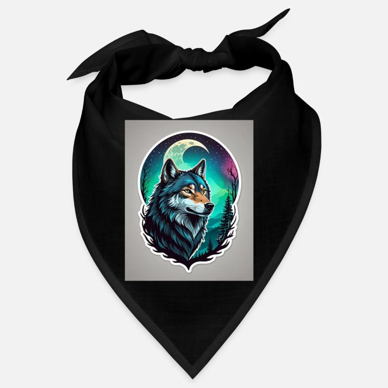 Mondwolf Nebelwelt Bandana
