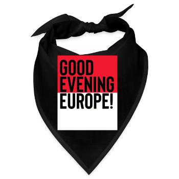 Polen Eurovision Song Contest - Bandana - Schwarz - Vorne