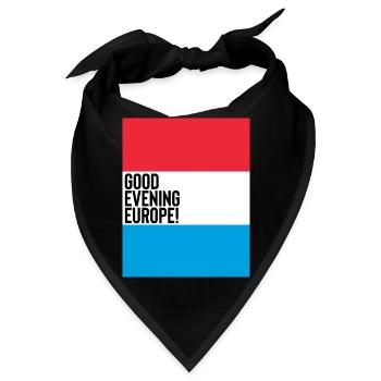 Luxemburg Eurovision Song Contest - Bandana - Schwarz - Vorne