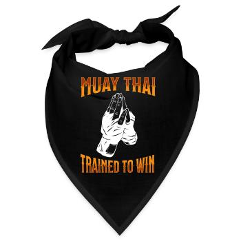 Muay Thai Boxing Muay Thai - Bandana - Schwarz - Vorne