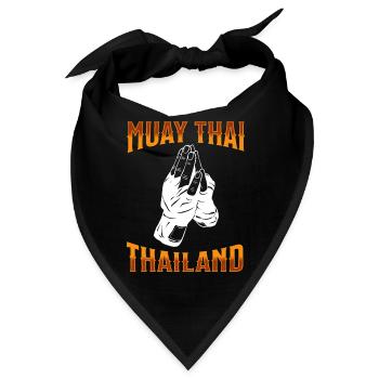 Muay Thai Boxing Muay Thai - Bandana - Schwarz - Vorne