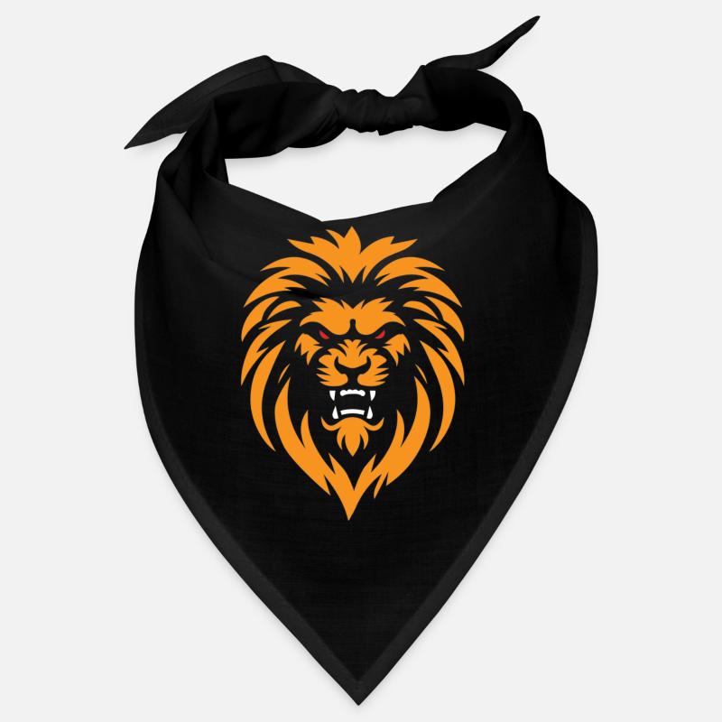 Lion en colère Bandana