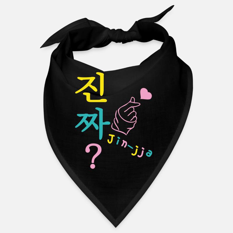 Jin-jja k-drama coréen really 3 couleurs custom Bandana