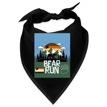 schwule Bären - Bandana - Schwarz - Vorne