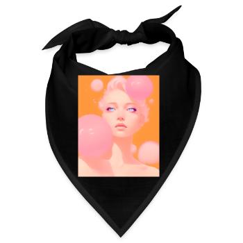 Orange Dream Balloons GBC Pink Blasen - Bandana - Schwarz - Vorne