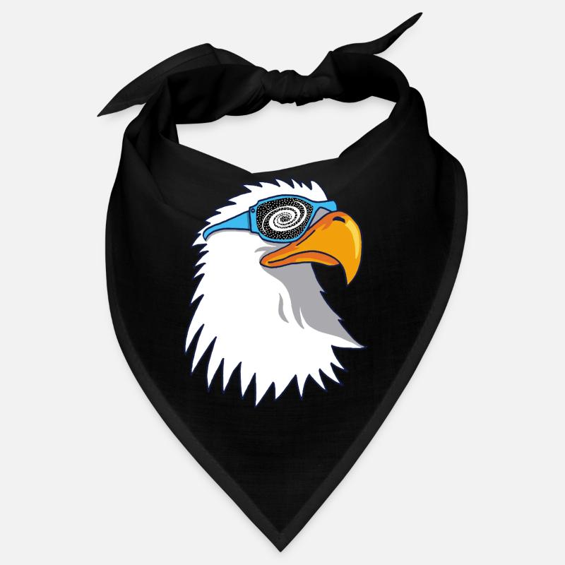 Aigle et lunettes galactiques Bandana