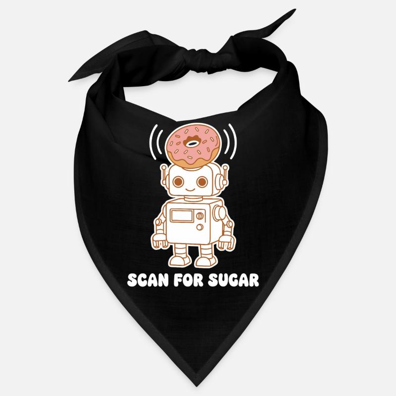 Donut Robot : Scanner le sucre Bandana