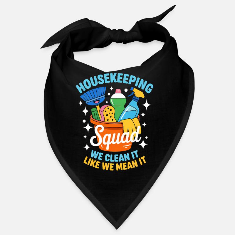 Lustiges Putzen Design Bandana