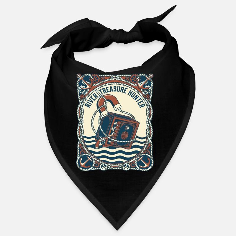  Magnetfischen Fluss Schatzsucher Bandana