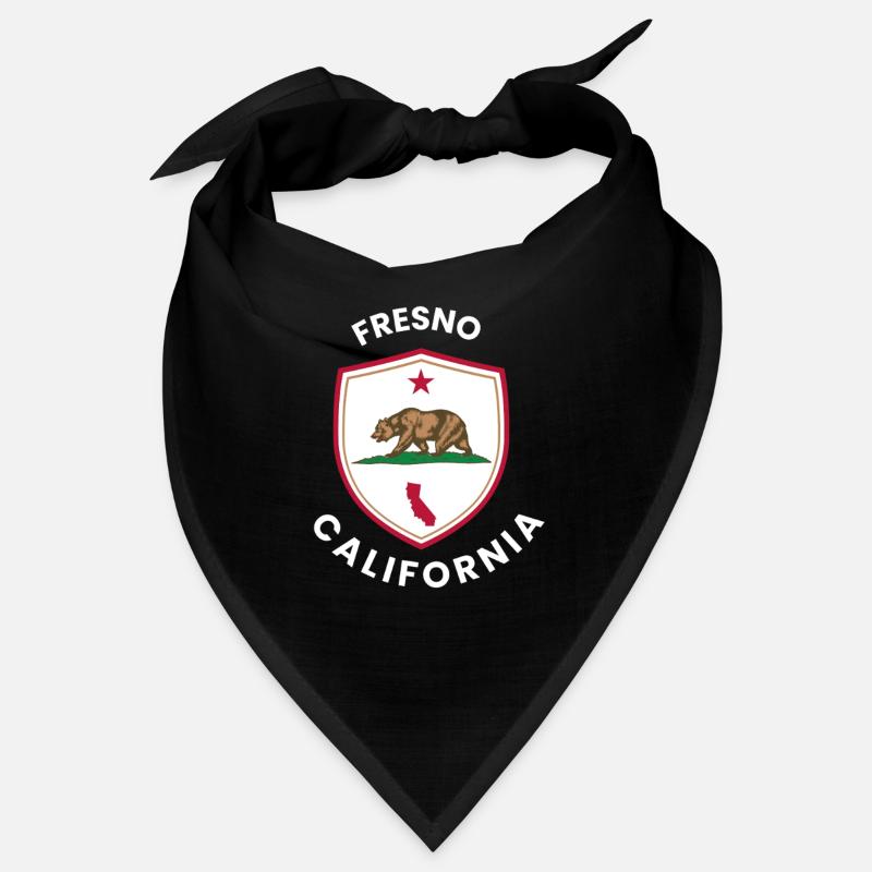 Fresno Shield Bear Emblem Bandana