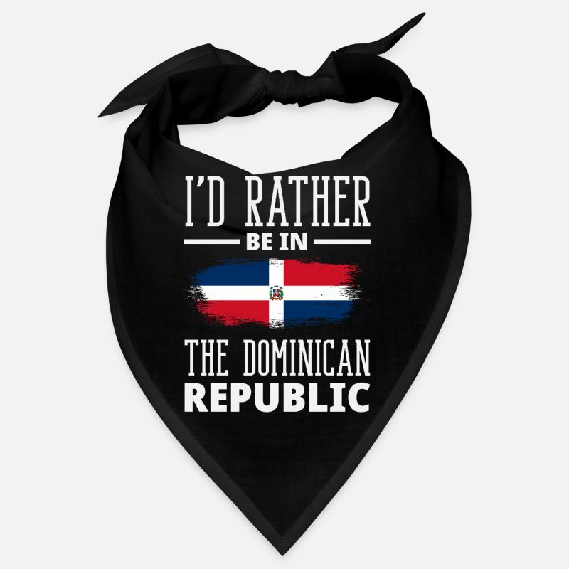 Drapeau de la République dominicaine Dom Rep Pride Bandana