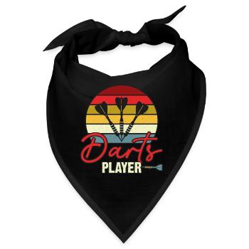 Sports Equipment - Darts Player 1 - Bandana - Schwarz - Vorne