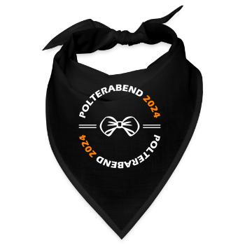 Polterabend 2024 - Bandana - Schwarz - Vorne