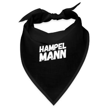 ich hampel rum man - Bandana - Schwarz - Vorne