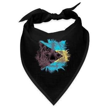 Bahamas - Bandana - Schwarz - Vorne