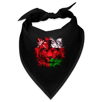 Oman - Bandana - Schwarz - Vorne