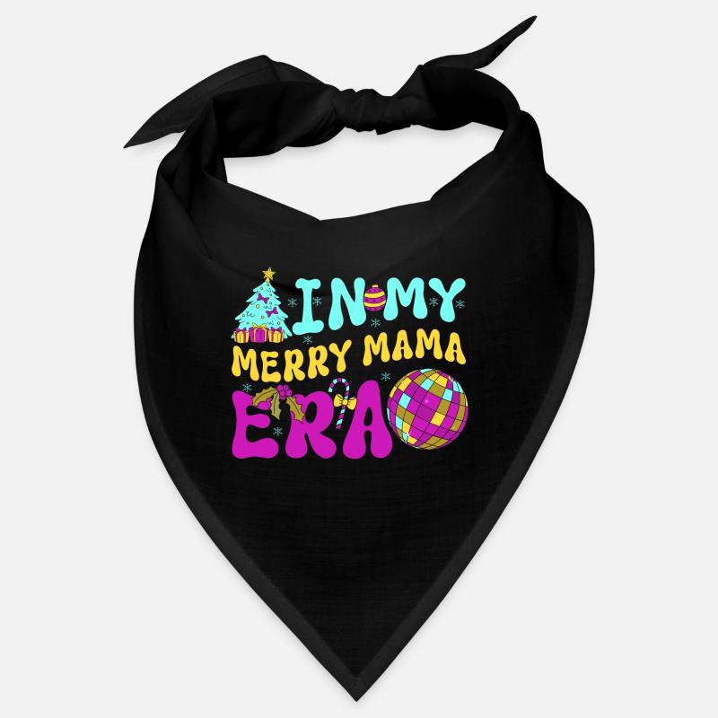 Dans ma joyeuse époque maman Noël Mères Parents Bandana