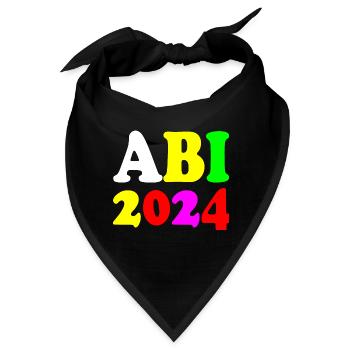 Abi 2024 - Bandana - Schwarz - Vorne
