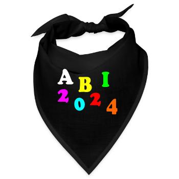 Abi 2024 - Bandana - Schwarz - Vorne