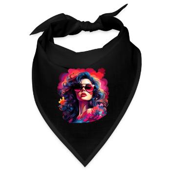 Pinup Girl - Bandana - Schwarz - Vorne