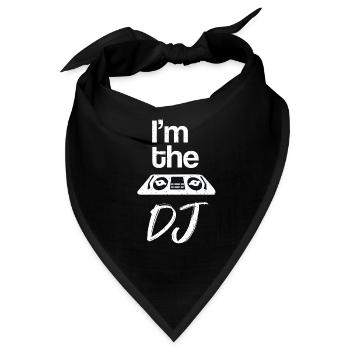 DJ - Bandana - Schwarz - Vorne