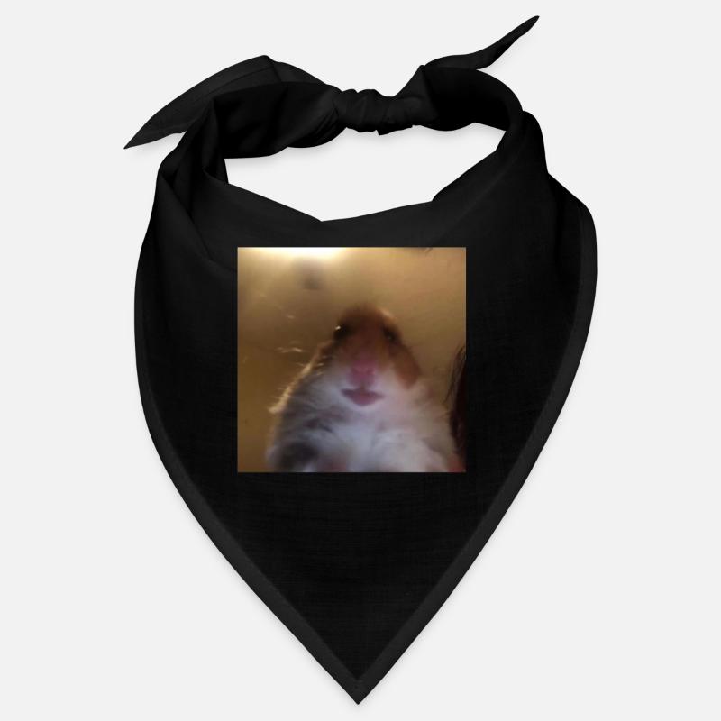 Hamster Cell Phone Front Camera - Funny Thanks Meme Bandana