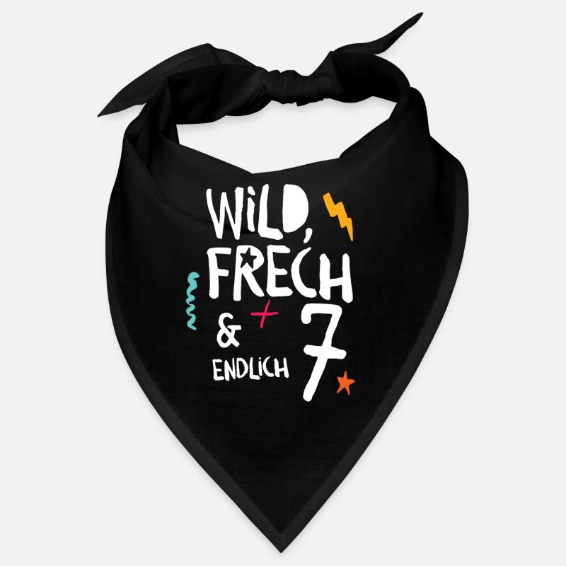 Wild Frech & Endlich 7. Kind siebter Geburtstag Bandana