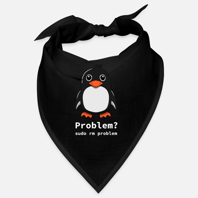 Tux Linux Penguin | Problem? Sudo rm -rf / - Bandana