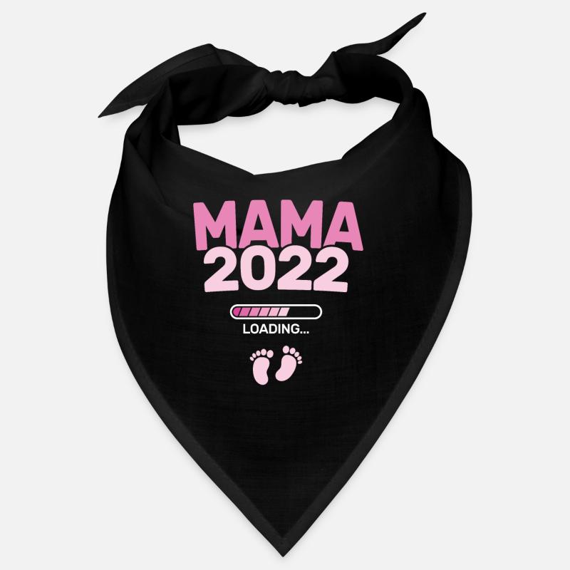 Mama 2022 Loading - Werdender Mütter Baby Mutter - Bandana