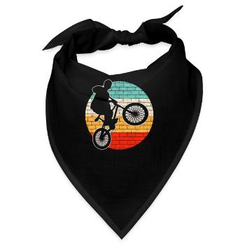 BMX retro - Bandana - Schwarz - Vorne