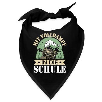 Einschulung - Bandana - Schwarz - Vorne