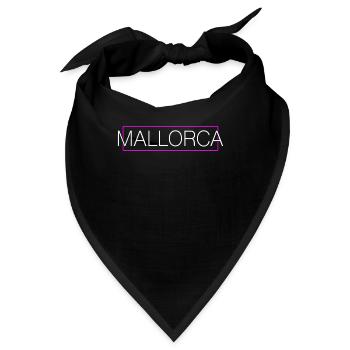 Mallorca - Bandana - Schwarz - Vorne